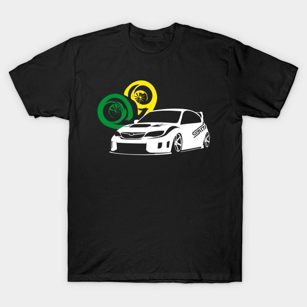 subaru impreza T-Shirt by sok3